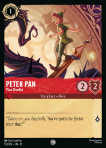 Attack of the Vine! - 131/207 Peter Pan - Vine Duelist C