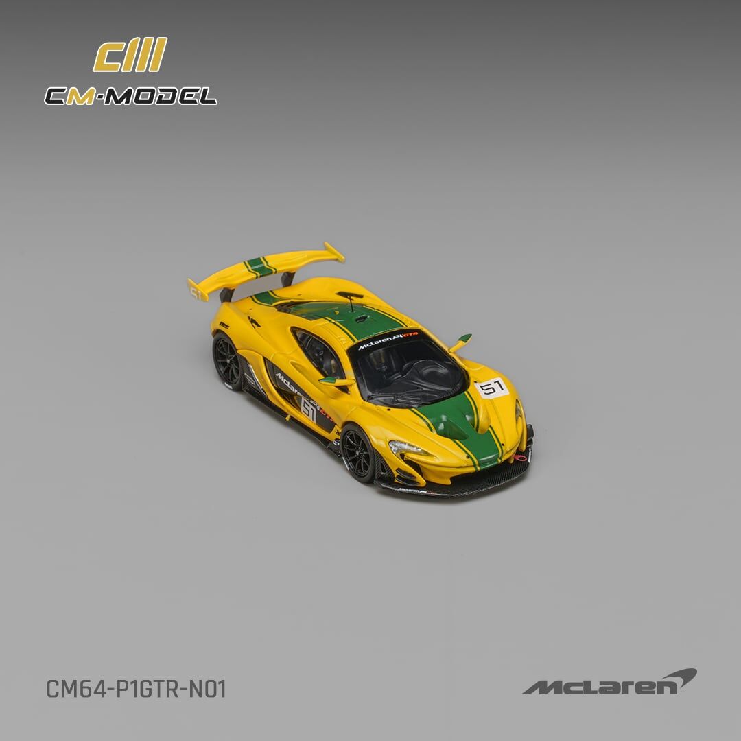 預訂 :1/64 CM Model McLaren P1 GTR Harrods #51 (CM64-P1GTR-N01)