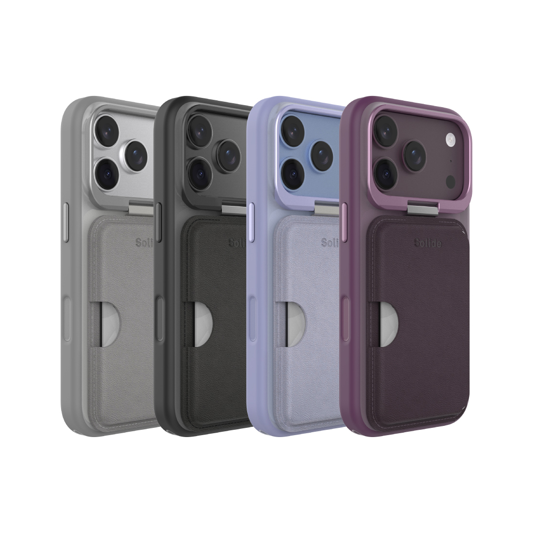 SOLiDE LIFT 翻蓋卡套磁吸保護殼 for iPhone 18