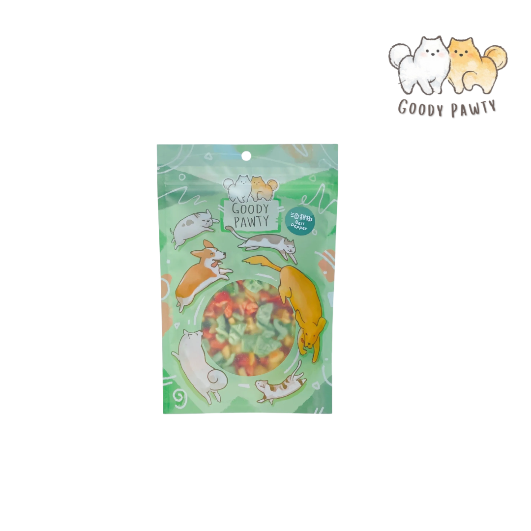 Goody Pawty 冷凍乾燥 三色甜椒