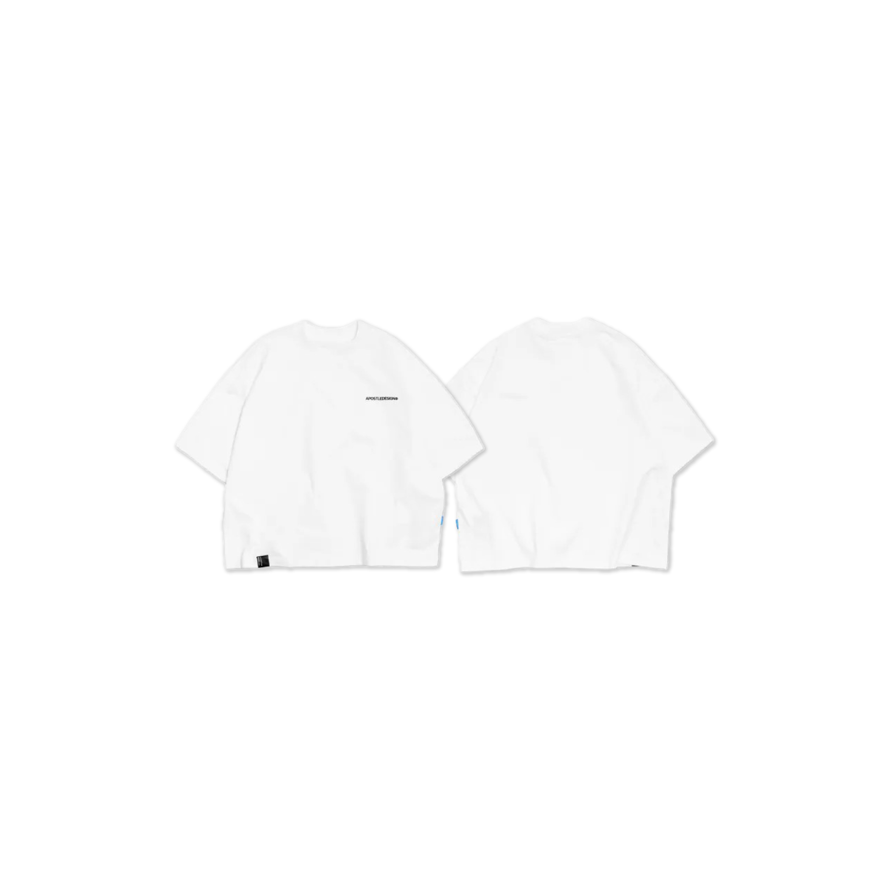 APOSTLE BX-02 Embroidered Logo Boxy TEE