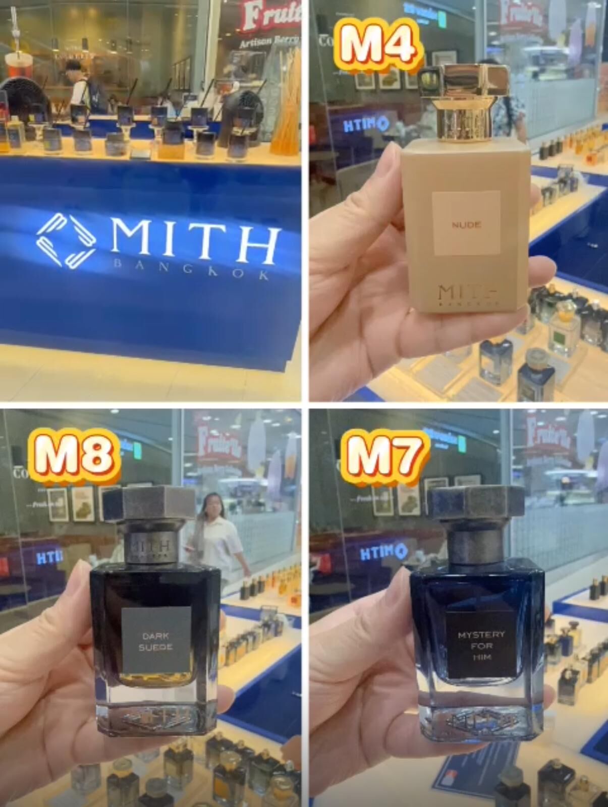 泰國人氣香氛 MITH Bangkok 8大皇牌香水50ML