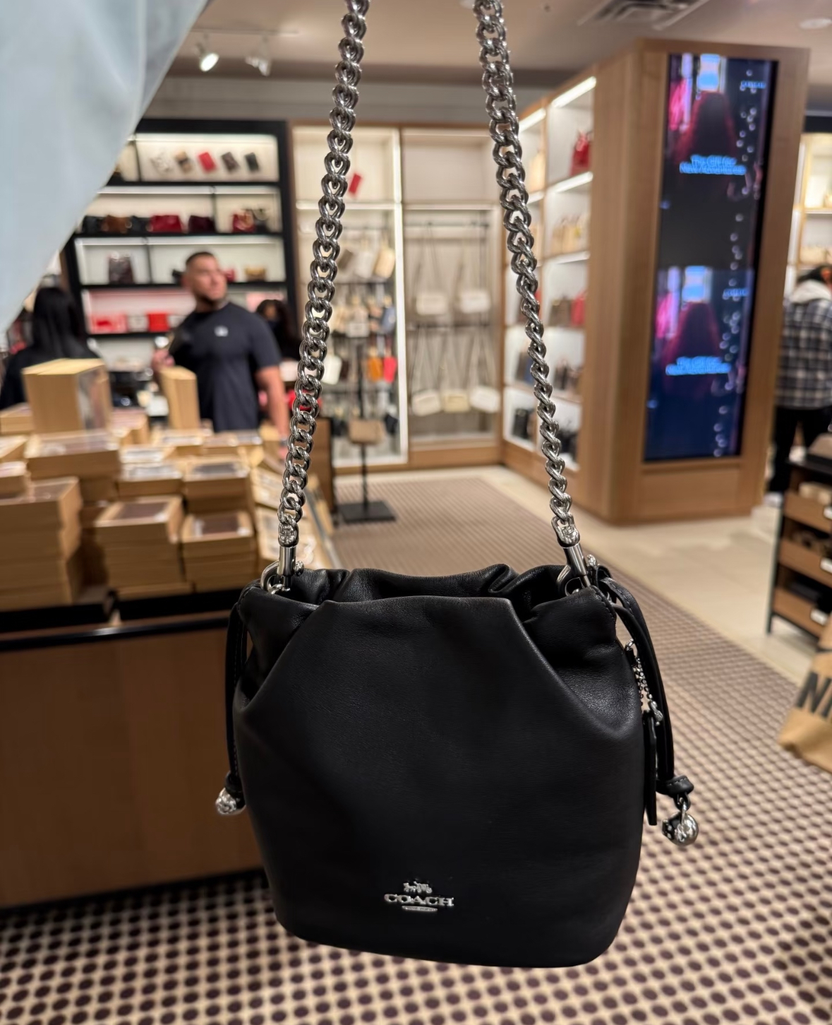 【預購】Coach N091158 Faye Mini 抽繩包