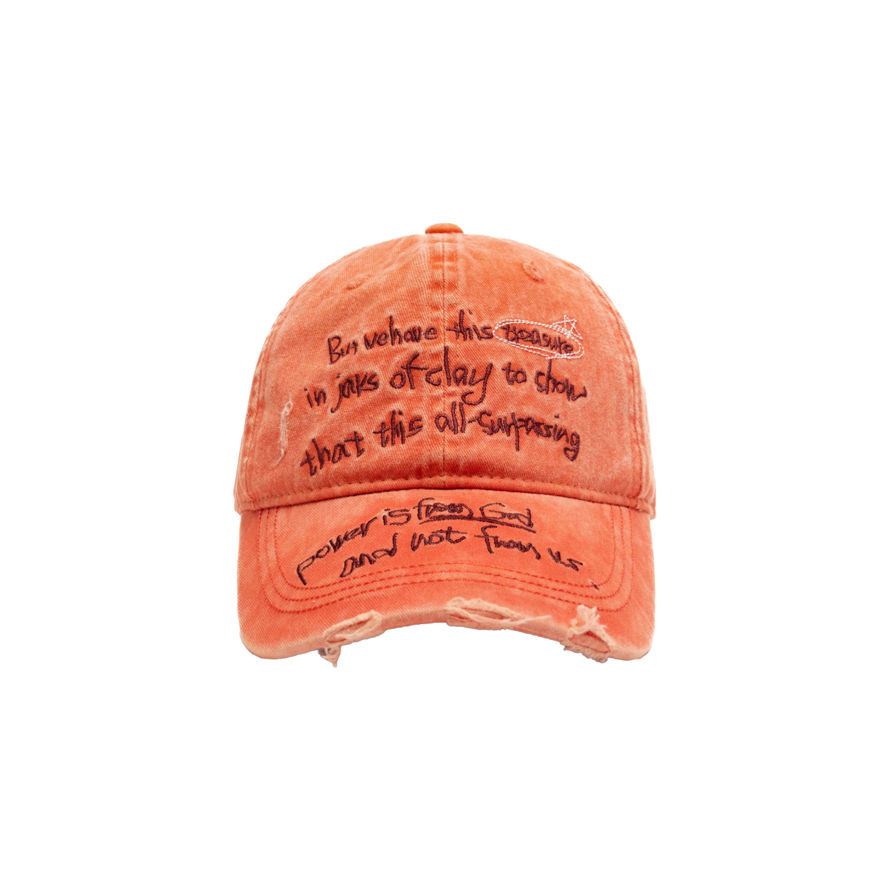 APOSTLE VSL-C01 Vessel of Light” Sketch Washed Cap