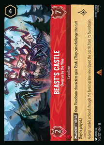 Attack of the Vine! - 141/207 Beast's Castle - Overrun by the Vine R