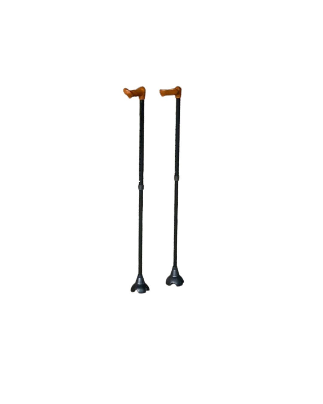 【Merry Sticks 悅杖】 自行站立 人體工學手杖 紳士黑 右手用