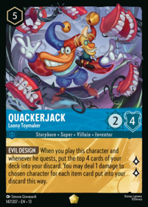 Attack of the Vine! - 147/207 Quackerjack - Loony Toymaker L