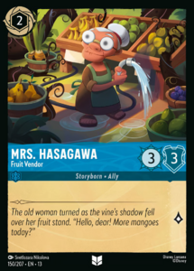 Attack of the Vine! - 150/207 Mrs. Hasagawa - Fruit Vendor UC