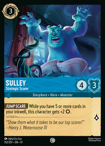 Attack of the Vine! - 152/207 Sulley - Strategic Scarer C