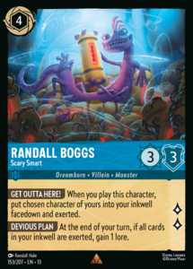 Attack of the Vine! - 153/207 Randall Boggs - Scary Smart R