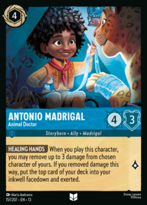 Attack of the Vine! - 157/207 Antonio Madrigal - Animal Doctor UC