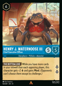 Attack of the Vine! - 163/207 Henry J. Waternoose III - Chief Executive Officer R