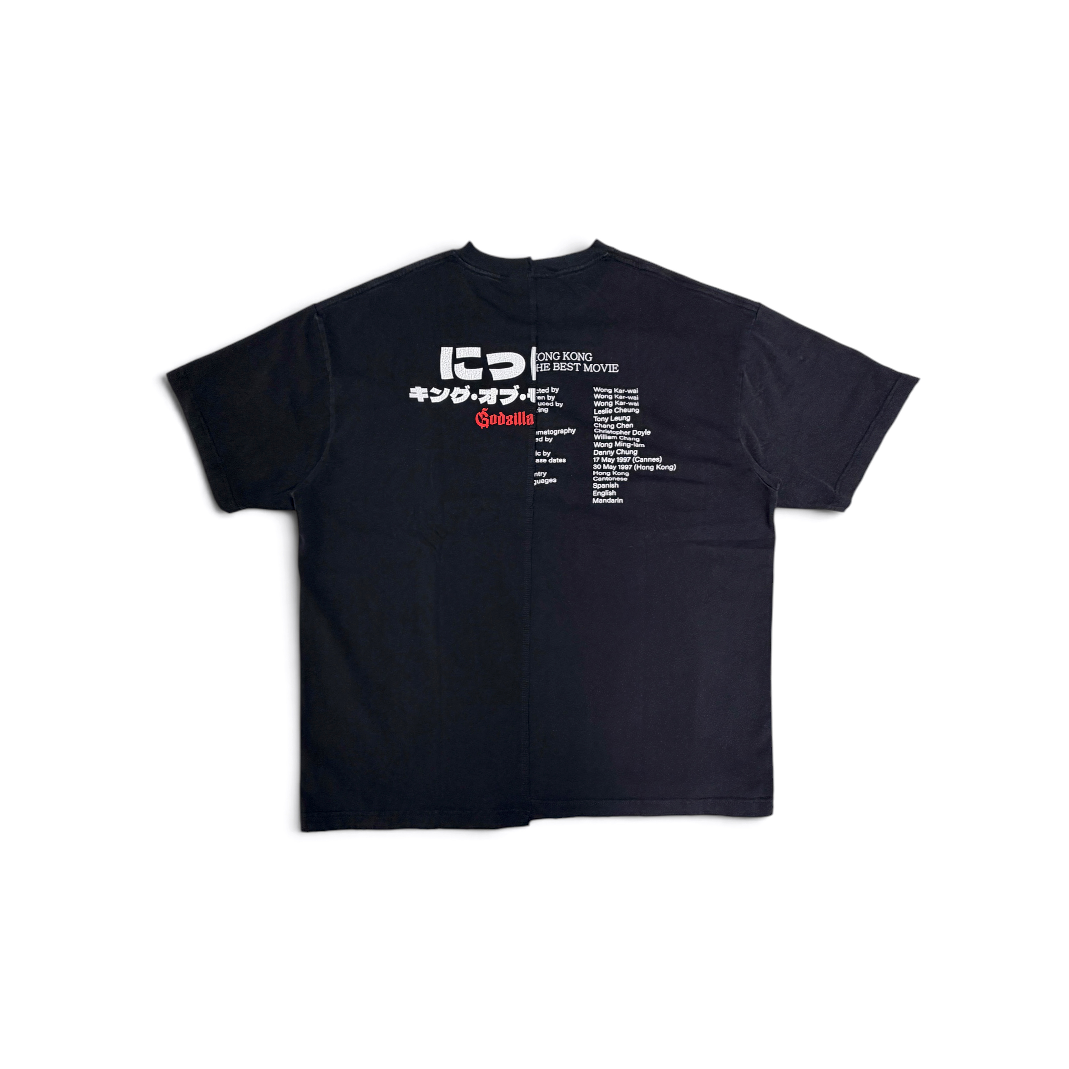 2nd Closet “CLASSIC PICTURES” REWORKED WASHED T-SHIRT | TE42