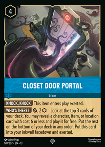 Attack of the Vine! - 170/207 Closet Door Portal SR