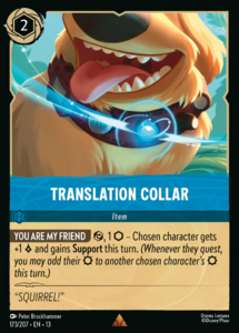 Attack of the Vine! - 173/207 Translation Collar R