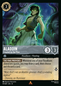 Attack of the Vine! - 177/207 Aladdin - Created by the Vine R