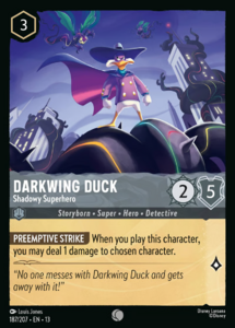 Attack of the Vine! - 187/207 Darkwing Duck - Shadowy Superhero C