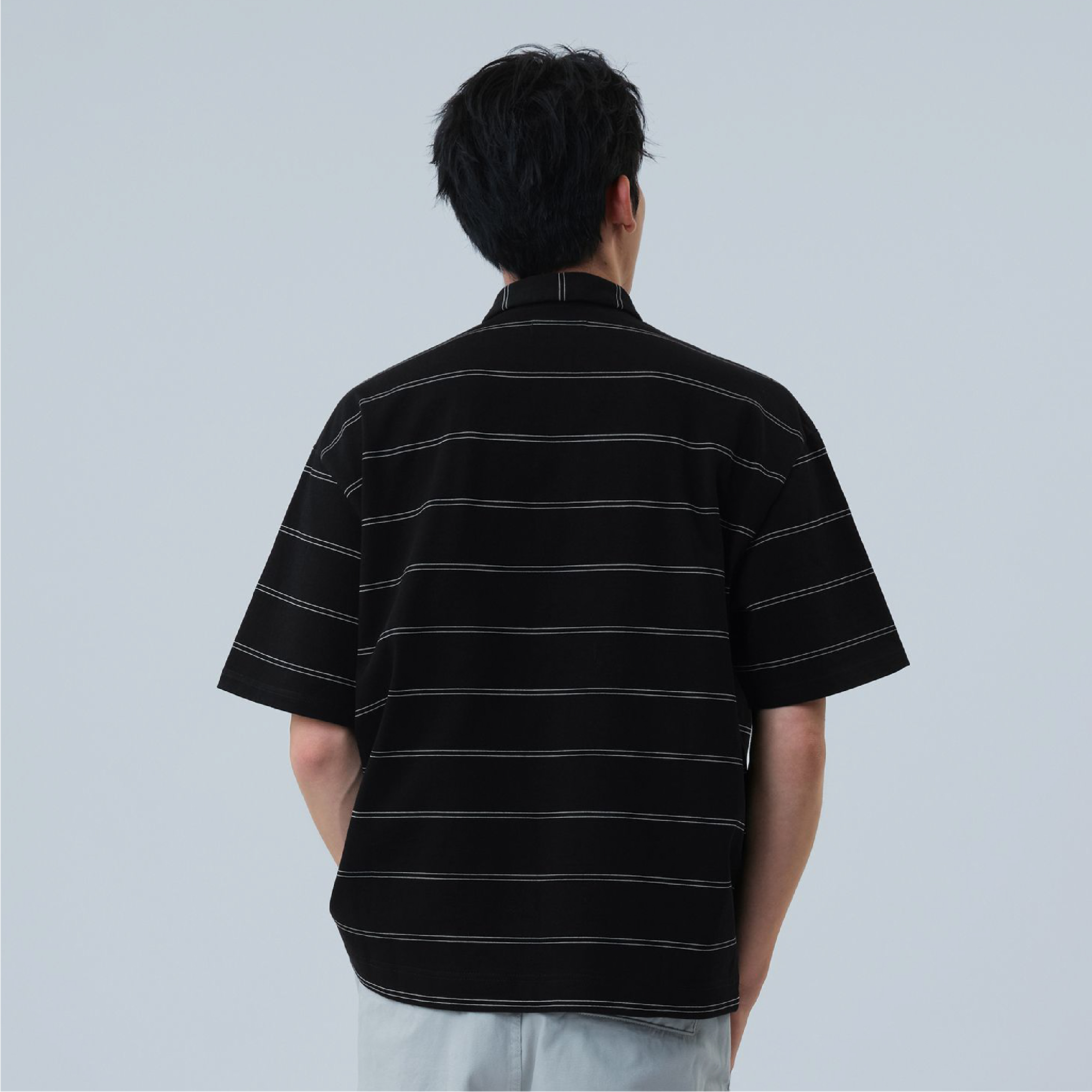 MELSIGN Dadcore Border Polo 條紋Polo衫