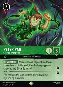 Attack of the Vine! - 216/207 Peter Pan - Created by the Vine EP