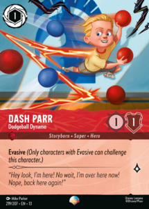Attack of the Vine! - 219/207 Dash Parr - Dodgeball Dynamo EP