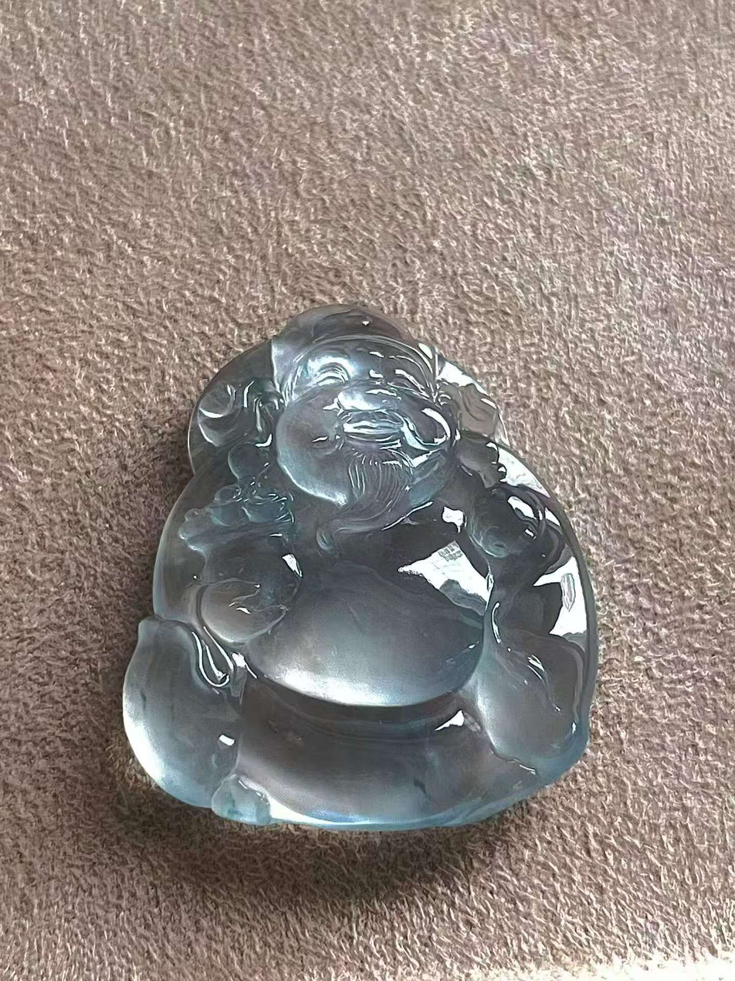 830350 翡翠財神爺