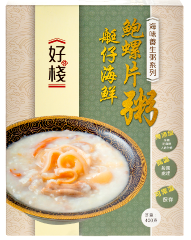 VY41 好棧 鮑螺片艇仔海鮮粥 400克 **到期日:約2027/09 (65541004)