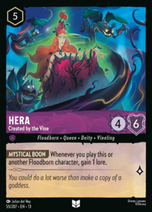 Attack of the Vine! - 55/207 Hera - Created by the Vine (Foil) UC