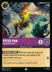 Attack of the Vine! - 58/207 Peter Pan - Playful Prankster (Foil) C