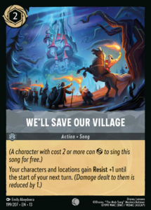 Attack of the Vine! - 199/207 We'll Save Our Village (Foil) C