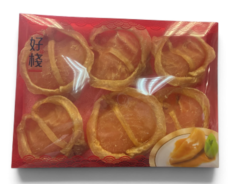 VY65 好棧 盒裝頂級非洲鴨泡肚膠片(5-7頭一磅裝) Fish Maw 5-7pcs (one pound) (61126025)