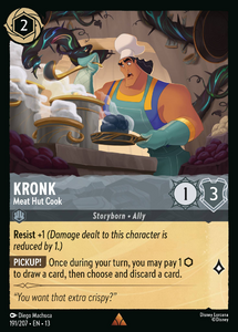 Attack of the Vine! - 191/207 Kronk - Meat Hut Cook (Foil) R