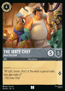 Attack of the Vine! - 190/207 The Irate Chef - Meat Hut Cook (Foil) UC