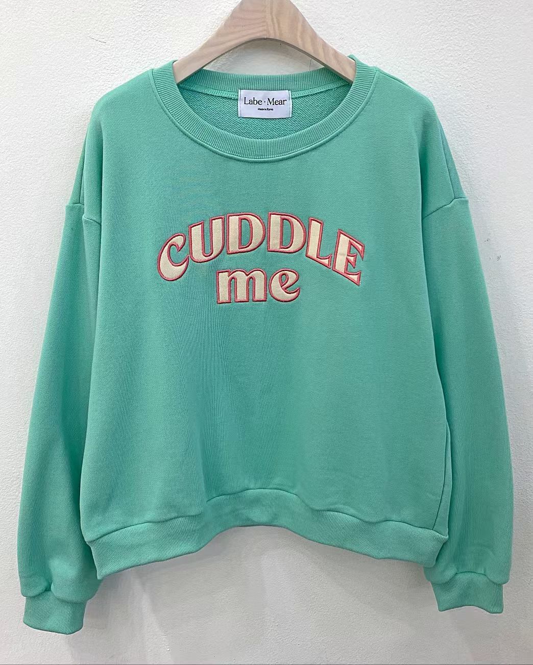 🫧超好手感靚色刺繡字衛衣🫧