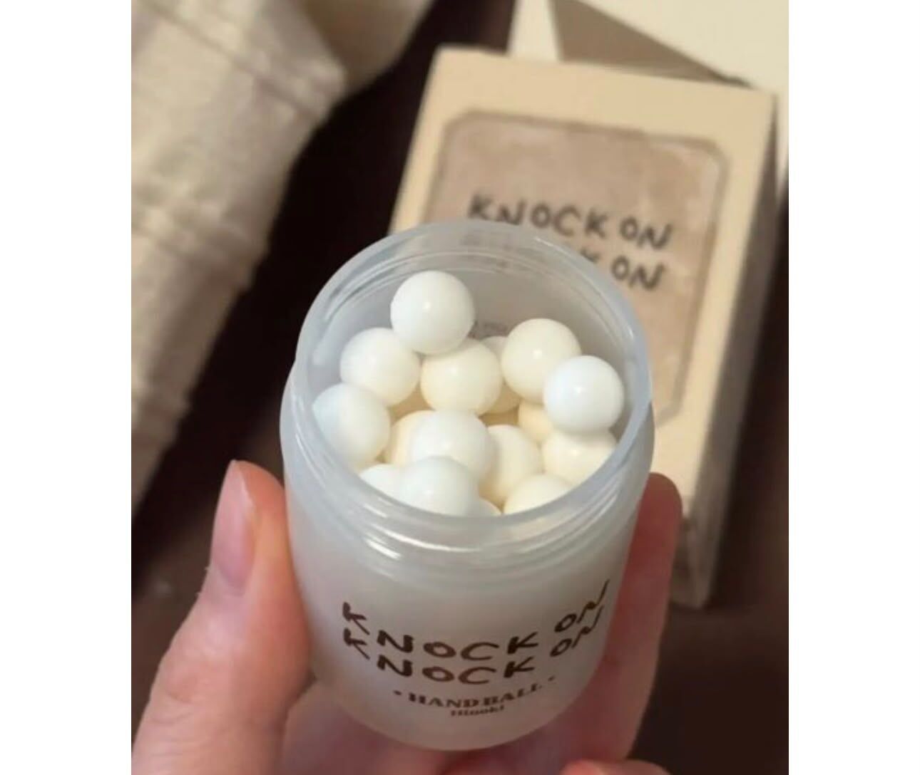 《韓國超級爆紅熱賣💖💖》Radieux knock on 護手霜精華球20g