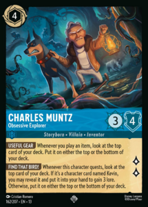 Attack of the Vine! - 162/207 Charles Muntz - Obsessive Explorer (Foil) SR