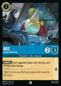 Attack of the Vine! - 145/207 Roz - Always Watching (Foil) C