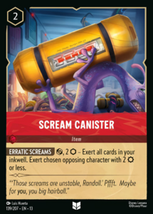 Attack of the Vine! - 139/207 Scream Canister (Foil) UC
