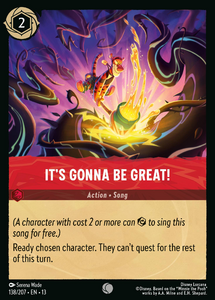 Attack of the Vine! - 138/207 It's Gonna Be Great! (Foil) C