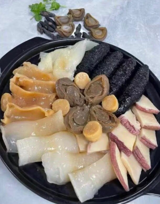 四人螺片佛跳牆盆菜(速凍調製食品)