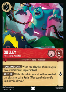 Attack of the Vine! - 128/207 Sulley - Protective Monster (Foil) UC
