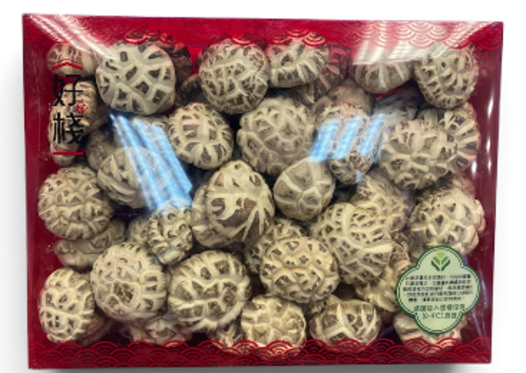 VY82 好棧 盒裝特選日本天白花菇 (一磅裝) (63113001)