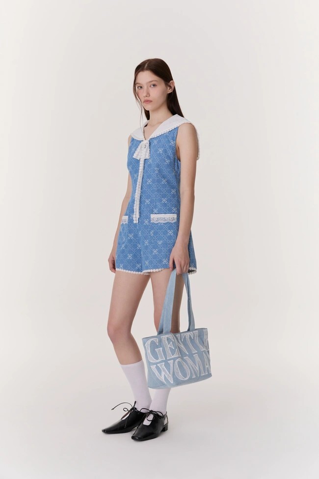 <16收單> Gentlewoman Lace on Deck Denim Tote Bag