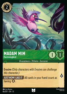 Attack of the Vine! - 86/207 Madam Mim - Hummingbird (Foil) UC