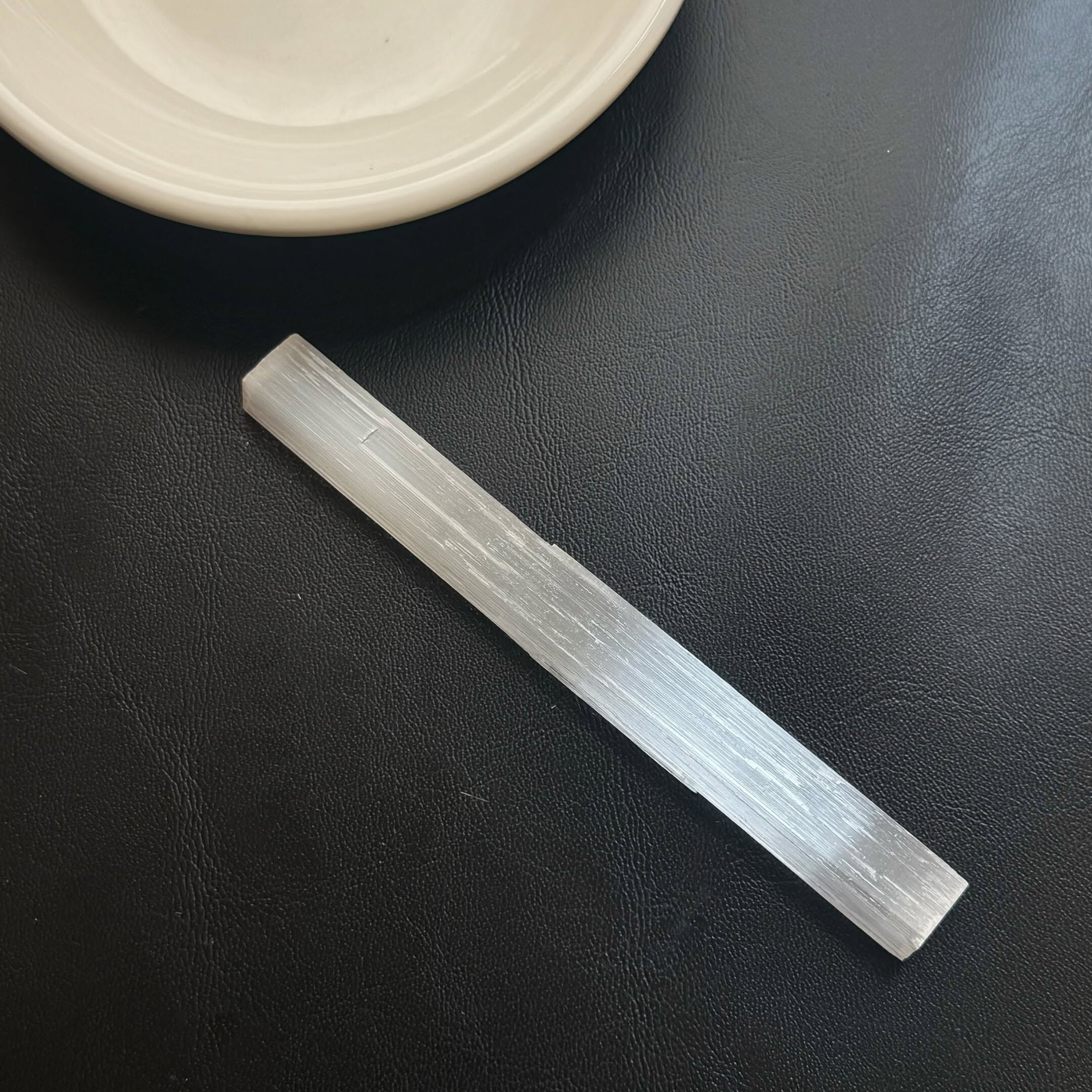 [原石] 透石膏淨化棒