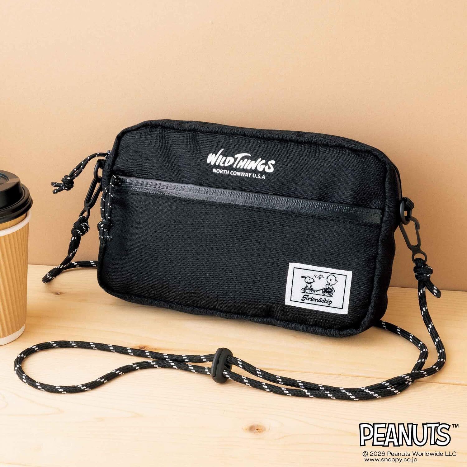 日本 PEANUTS x WILD THINGS Shoulder Bag