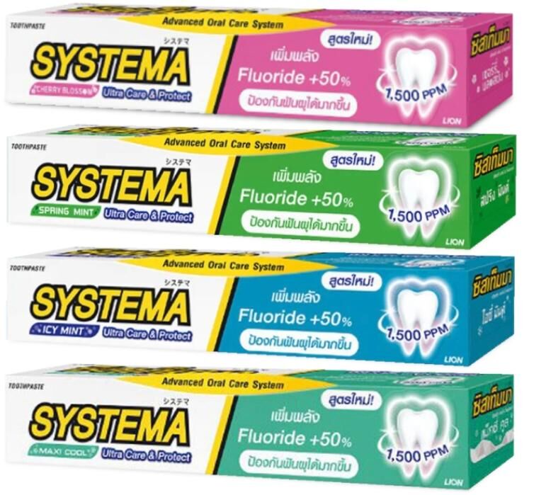 泰國Systema 牙膏(1套12支)(H269 PH548)