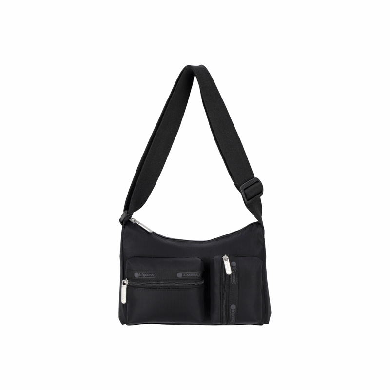 CARGO SMALL SHOULDER BAG (RECYCLED BLACK)