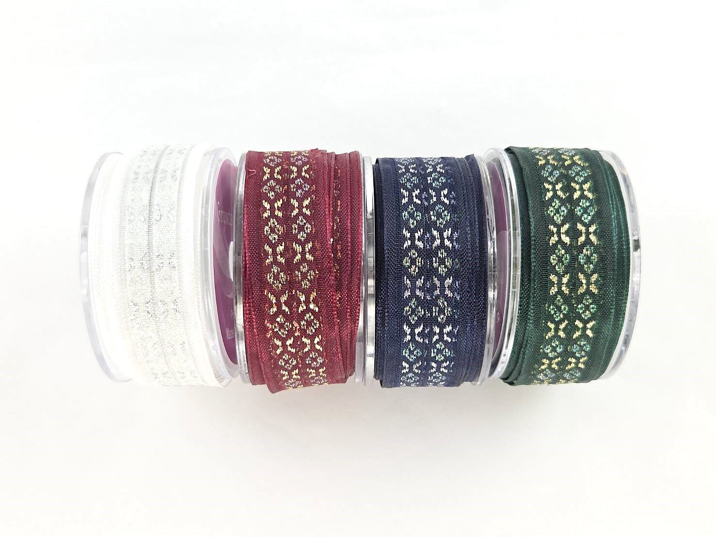 Organza ribbon with wing pattern /20mm