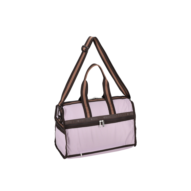 DELUXE 中型旅行袋 (SPECTATOR ORCHID/GANACHE)