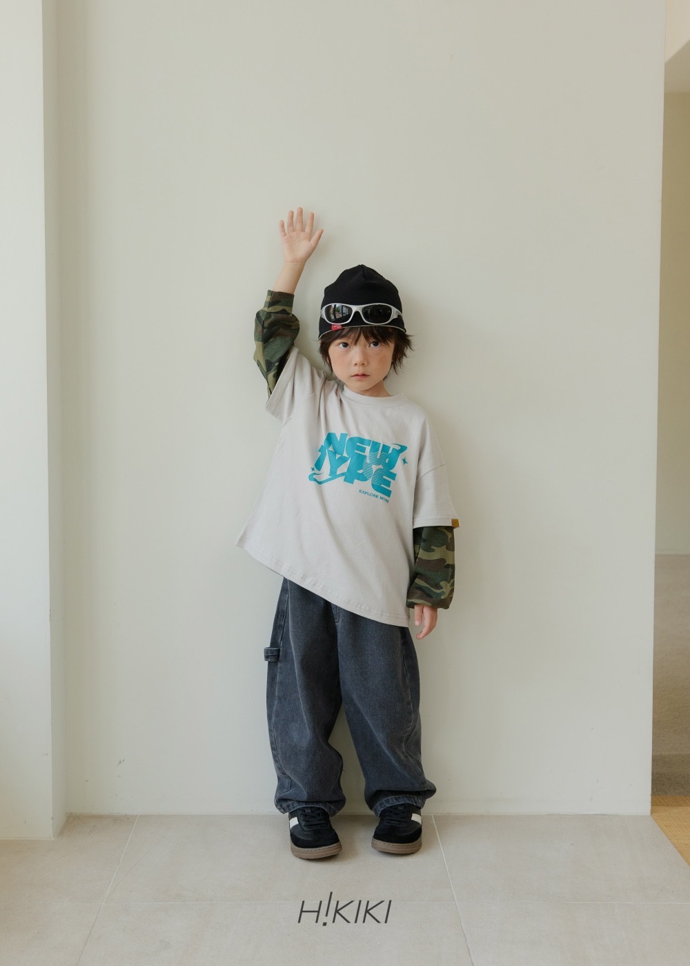 Hikiki NEW TYPE 假 2 件上衣 / 2色